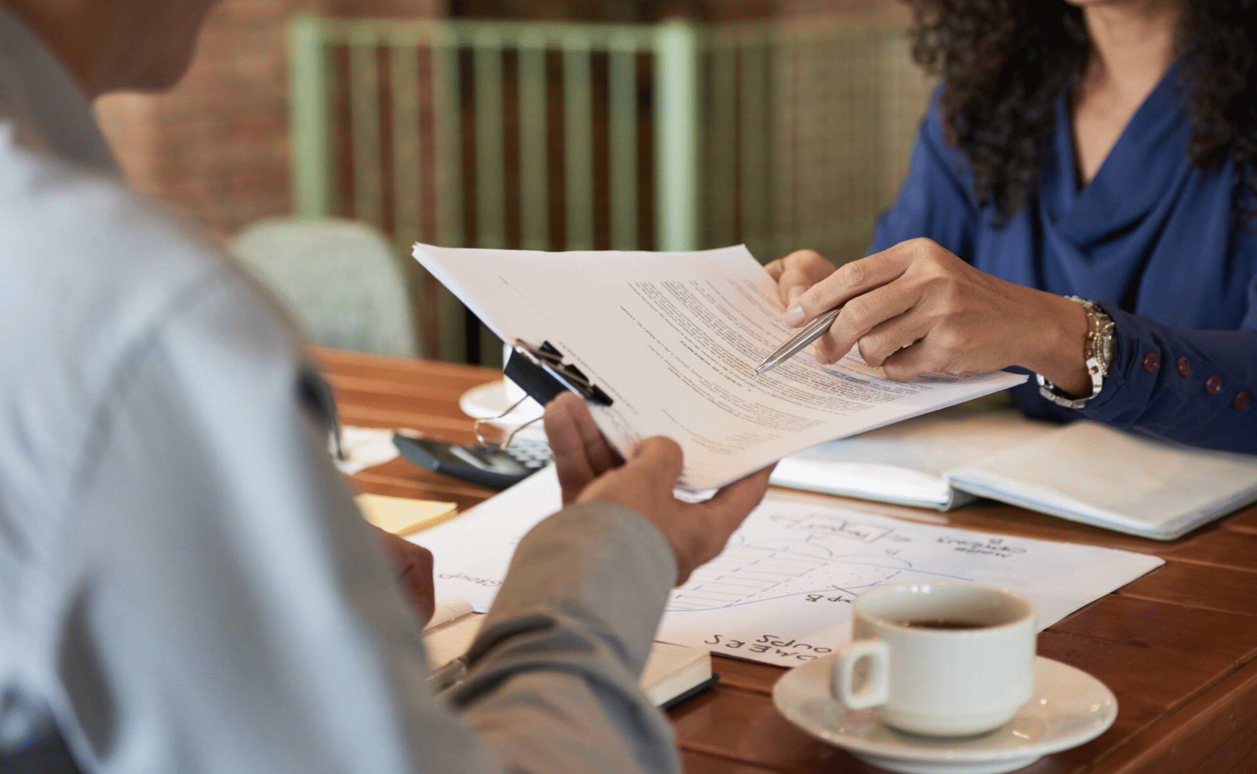 consulting with lawyer